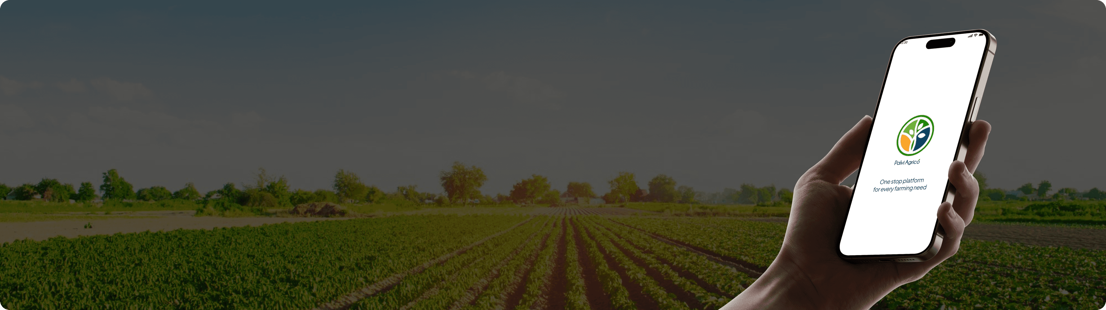 Palvi Agrico App Banner Background